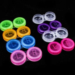 Practical Travel Pocket Eye Care Contacts Lens Box Case Holder Organizer - Picture 1 of 6