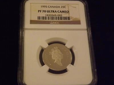 1995   25 C        Canada              NGC PF  70 - Image 1 of 2
