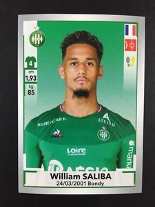 William Saliba Rookie RC Sticker Panini Foot 2019 2020 (19-20) #442 - Picture 1 of 3