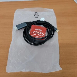 TOP QUALITY  iNassen USB C to DisplayPort Male Lead 1.8m 4K 60Hz - Picture 1 of 4