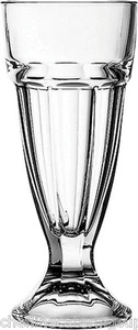 6x American Tall Ice-Cream Cup, Dessert Bowl, Milkshakes, Clear Glass 10oz/29cl - Picture 1 of 1