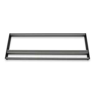 4U Eurorack Rails Set, STANDARD SIZE, 84-196HP, SILVER - Picture 1 of 11