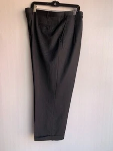 ⭐️ BRIONI CANNES BLACK DRESS PANTS / PANTS TROUSER 42 ⭐️ - Picture 1 of 8