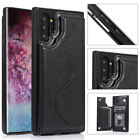 Leather Flip Wallet Phone Case For Samsung Galaxy S10 S9S8 Plus Note 10 98 Cover