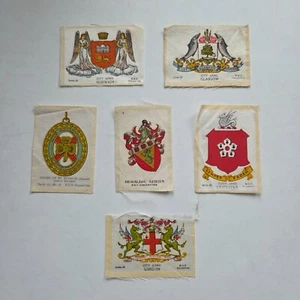 VINTAGE City Crests & Arms Cigarette Silks BDV etc - Crests, Arms, Heraldic - Picture 1 of 7