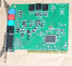 Creative Labs Sound Blaster PCI 128 CT4750 sound card for vintage computer - Picture 1 of 3