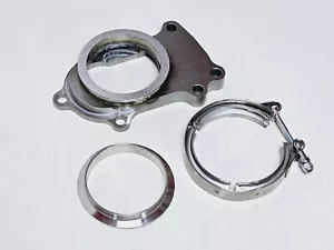 CT26 MR2 Downpipe Turbo V-band Kit Flange 3.0" Pocket Fit Toyota 3s-gte SW20 Kit - Bild 1 von 3