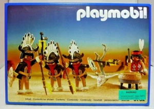 Playmobil Western Indianer 3732 Vintage Büffeltänzer von 1992 Neu in versiegelter Verpackung - Bild 1 von 2