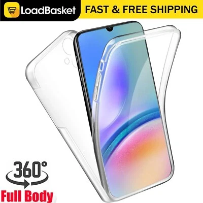 Clear 360 Full body Case For Samsung A05s,A21s,A40,A41,A50,A70,S20,S20 Ultra UK - Image 1 of 4
