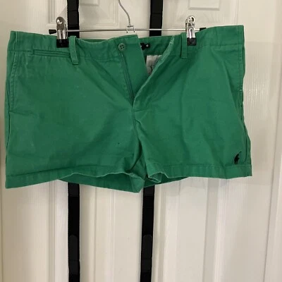 polo ralph lauren verde shorts mujer 10 Foto 1 de 4