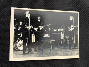 PAUL MCCARTNEY LENNON 3RD SERIES  #153 BLACK & WHITE 1964 TOPPS BEATLES CARD