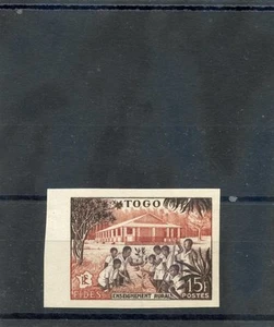 TOGO Sc 331 (YT 259)**EN MUY BUEN ESTADO NH IMPERF 1957 F.I.D.E.S. EDICIÓN $110 - Imagen 1 de 1