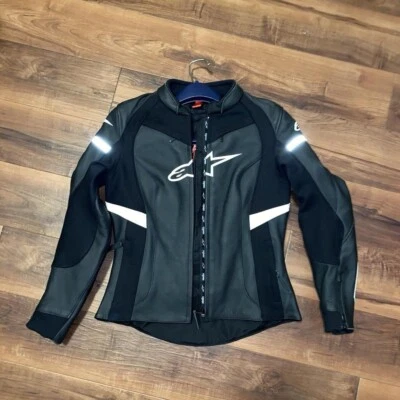 Jaqueta feminina de motocicleta Alpine Star - Imagem 1 de 4