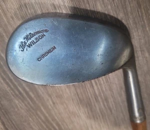 Antique Vintage Wilson Wilsonian Aim Rite Hickory Wood Shaft Golf Club Niblick - Picture 1 of 10