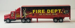 ProEngine  Fire Department Tractor Trailer 1:64 Scale - Picture 1 of 9