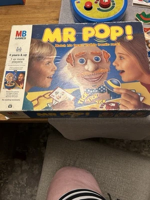 Vintage MR POP! Game MB Games ©1991  in box . Good Condition - missing 1 pipe - Image 1 of 4