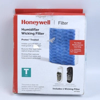 FILTRO HUMIDIFICADOR HONEYWELL T HEV615 Y HEV620 ABSORBENTE AZUL Y BLANCO GENUINO Foto 1 de 4