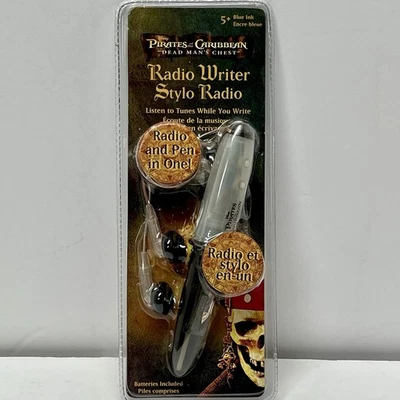 Nuevo Piratas del Caribe D.M.C. Pluma de escritor de radio y radio FM en uno. Auriculares. Foto 1 de 4