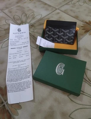 Portacarte Goyard Nero (Non Trattabile) - Immagine 1 di 4