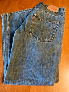 Levi Strauss CO Youth Boy Light Blue Relaxed Jeans Size 14 Regular. W/27 &, L/27 - Picture 1 of 10