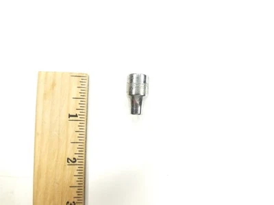 SNAP-ON TOOLS 1/4" DRIVE 3/16" SHALLOW 6 POINT SOCKET - MADE IN USA - SAE - TM-6 - Image 1 of 4