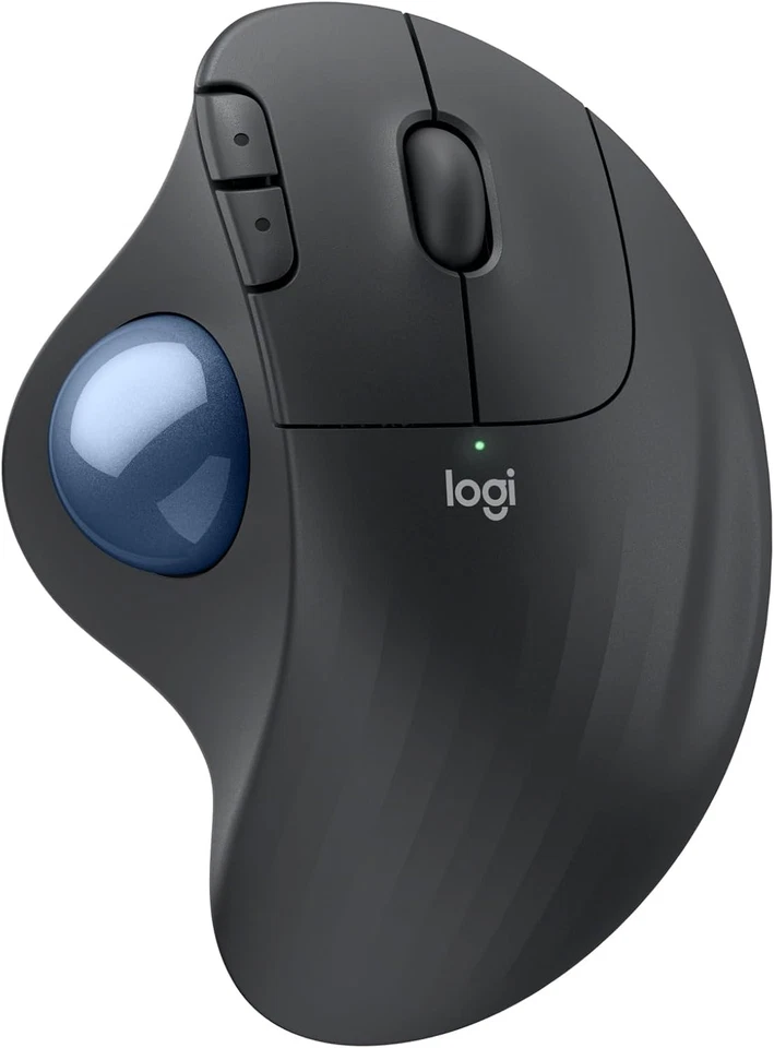 Logitech Maus Wireless BT M575S Ergo grafit Mäuse 910-007029 Maus
