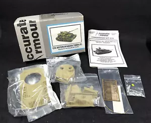 ACCURATE ARMOUR C35 Befehlspanzer Tiger P Tank Coversion Kit 1:35 Italeri NEW OB - Picture 1 of 13