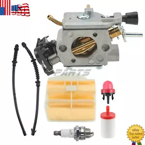 506450401 Carburetor Fits Husqvarna 450e 450 Rancher Craftsman Chainsaw - Picture 1 of 14