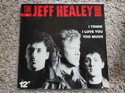 12" LP Vinyl The Jeff Healey Band - I think I love you too much Germany - Image 1 of 4