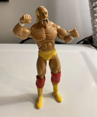 WWE Jakks 2005 Hulk Hogan Rage Action Figure Rare 7.5” Cover