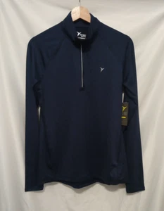 Old Navy Performance 1/4 Zip Pullover Women Medium Delta Hand Blue Athletic - Picture 1 of 12
