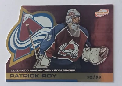 2002-03 Pacific Atomic Gold Patrick Roy /99 Colorado Avalanche - Image 1 of 2