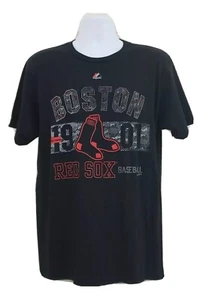 Camisa Majestic Boston Red Sox Para Hombre Grande Establecida 1901 Gráfico MLB Adulto A03  - Imagen 1 de 7