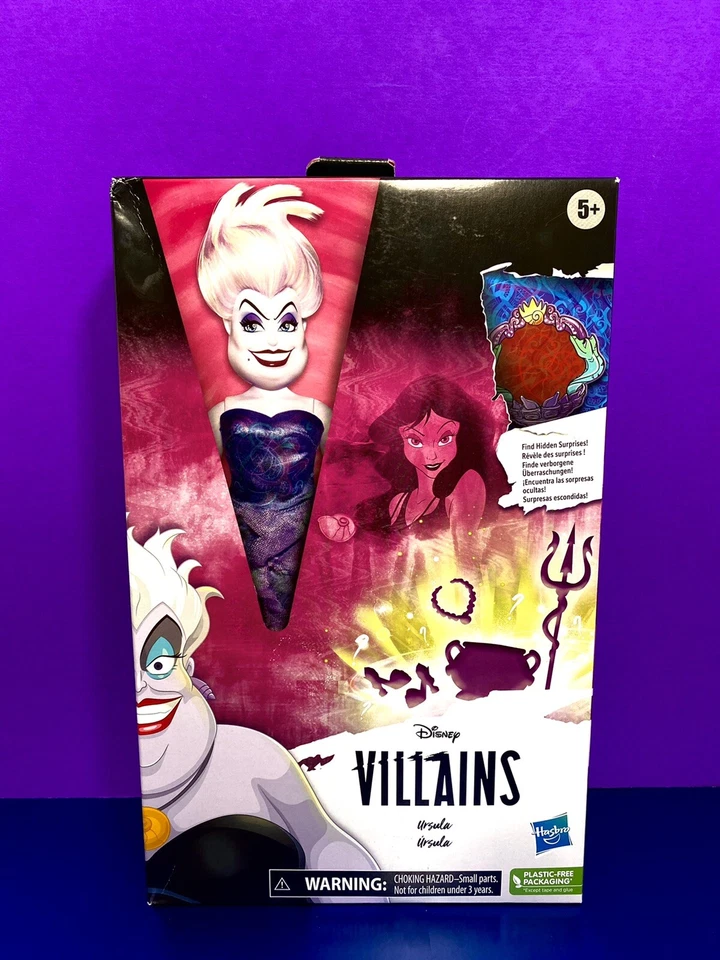 Hasbro Disney Villain Ursula Doll with Hidden Surprises F4564
