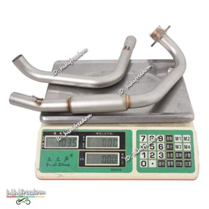 Tubo de enlace frontal para sistema de escape Benelli TNT 125 TNT135 2017-2022 - Imagen 1 de 12