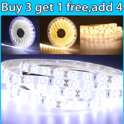 Ultra Bright 12V LED Strip Lights 5630 SMD Waterproof Lamp Warm White Cool White - Image 1 of 4