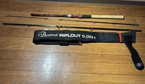 Fishman : Beams RIPLOUT 9.0M+, Bait casting rod 3 piece, Travel Rod - Picture 1 of 11