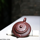 True Yixing Zisha Tea pot Handmade Heart Sutra Gongfu Teapot RongTian pot marked