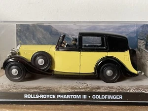 ROLLS ROYCE PHANTOM III #97 James Bond Car Collection - GOLDFINGER DieCast Model - Picture 1 of 6