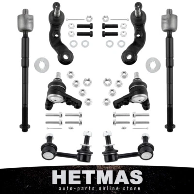 8PCS Ball Joint Tie Rod End Sway Bar Kit For 2001 - 2004 Toyota Tacoma 2WD 5 Lug - Изображение 1 из 4