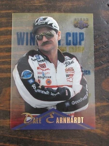 1996 Classic Clear Asset DALE EARNHARDT NASCAR Racing Card # 64 Insert - Picture 1 of 3