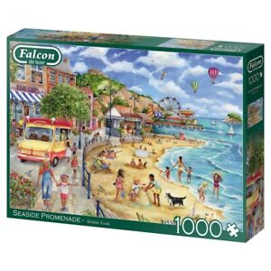 Falcon De Luxe Seaside Promenade 1000 Piece Jigsaw Puzzle