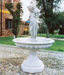 Mediterraner Springbrunnen Varese 235cm, frostfest, Garten-Brunnen made in Italy - Bild 1 von 1