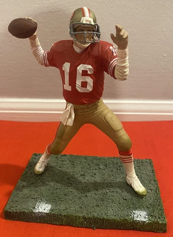 2006 NFLP Players Inc San Francisco 49ers Joe Montana Figure Cover