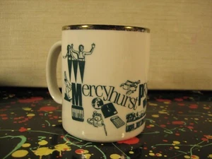 1992 Clip Art Style Mercyhurst Prep Erie Pennsylvania Catholic High School Mug - Picture 1 of 6