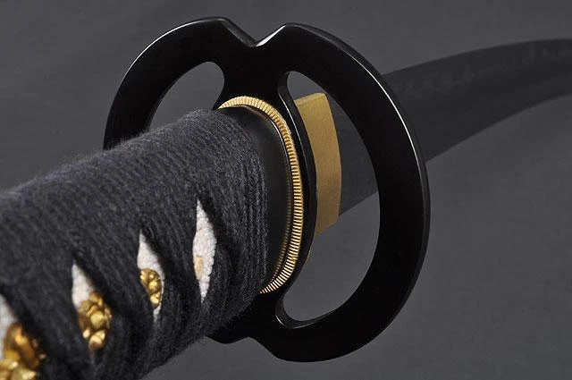 FULLY HANDMADE CLAY TEMPERED DAMASCUS MUSASHI SAMURAI WAKIZASHI SWORD - Image 1 of 4