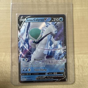 Pokémon TCG Ice Rider Calyrex V Pokemon Promos SWSH130 Holo Promo Promo - Picture 1 of 2