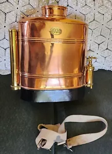 VINTAGE ANTIKER KUPFER & MESSING GARTENRUCKSACK - Bild 1 von 21