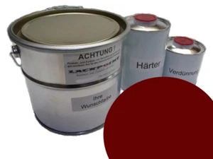 5 Litre Set 2K Vernis Voiture Adapté À pour VW LH3D Rouge Marsala Aucun Tuning - Bild 1 von 1