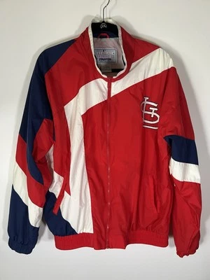 Vintage 80s Starter Authentic St. Louis Cardinals embroidered varsity jacket M - Image 1 of 4